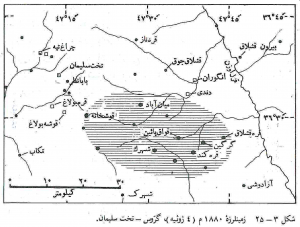 زمین‌لرزه 14 تیر 1259 ( 4 ژوئیه 1880) گرّوس تخت سلیمان